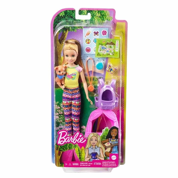 Barbie'nin Kız Kardeşleri Kampa Gidiyor Oyun Seti Skipper Bebek