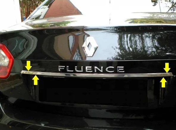 Fluence Bagaj Çıtası Paslanmaz Çelik 2010 - 2016 - 1