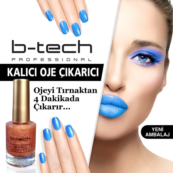 b-tech sihirli oje çıkarıcı magıc remover  15 ml