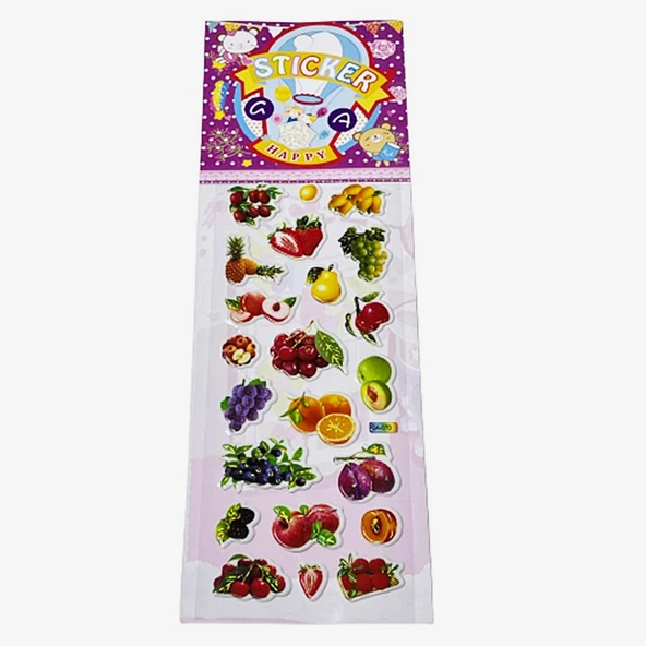 Sticker Seti Kabartmalı ga - 10