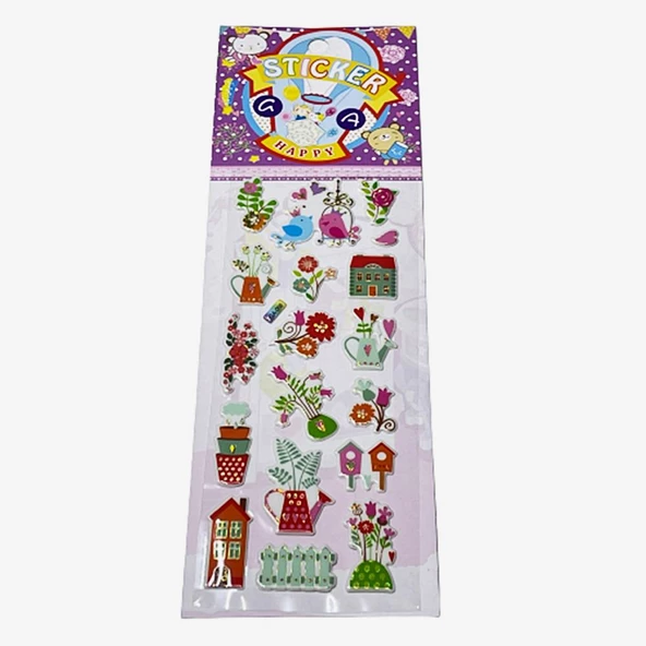 Sticker Seti Kabartmalı ga - 8