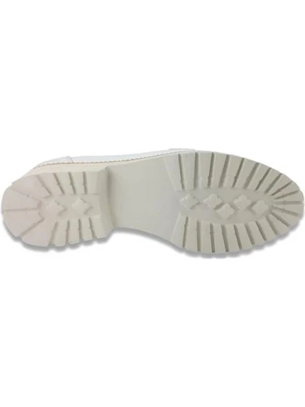 MAMMAMİA D22YA-3245 EVA TABAN LOAFER DERİ KADIN AYAKKABI - 5