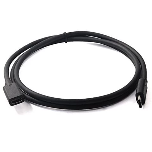 Universal Usb Type-C to Type-C Uzatma Kablosu 1 Metre