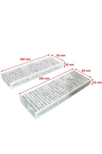 Opel Grandland 2017 ve Sonrası Karbonlu Polen Filtresi - Resim 2