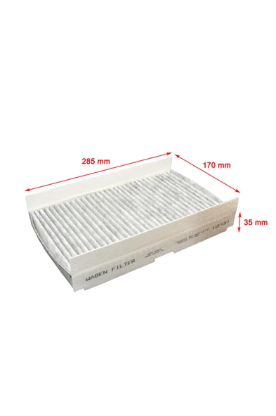 Citroen C4 II 2011-2018 Karbonlu Polen Filtresi - Resim 2