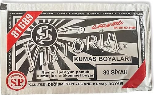 Victoria Kumaş Boyası 30 Siyah Viktoria - 2