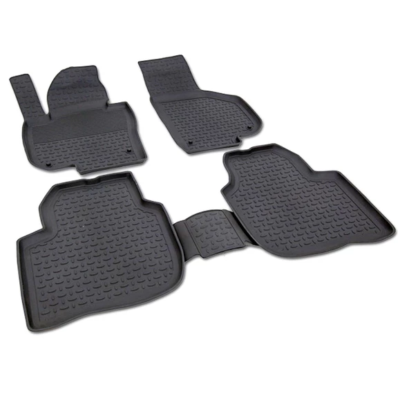 Passat B8 Skoda Super B-Tiguan 4D Kauçuk Paspas 2015-Sonrası Bod - Resim 2