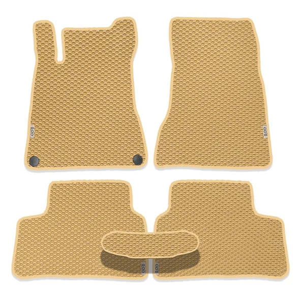 Bod Ford Focus 4 3D Havuzlu Paspas 2018 Sonrası Bej ürün görseli