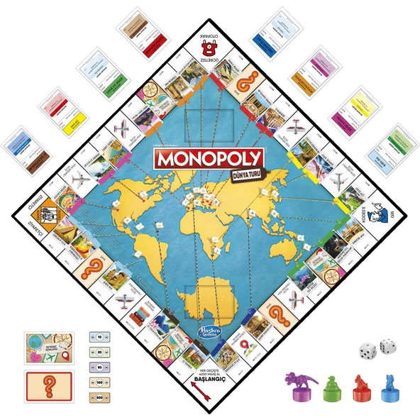 Orjinal Monopoly Dünya Turu - 4