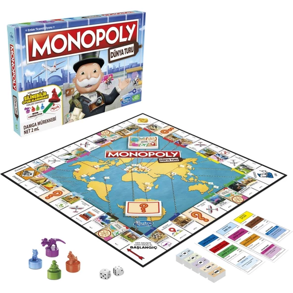 Orjinal Monopoly Dünya Turu - 2
