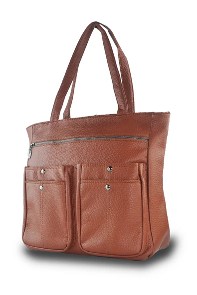 Bagorama HOLA Kadın Suni Deri Çok Gözlü Kol ve Omuz Çantası - 6