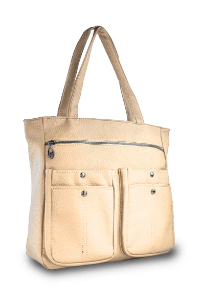 Bagorama HOLA Kadın Suni Deri Çok Gözlü Kol ve Omuz Çantası - 3