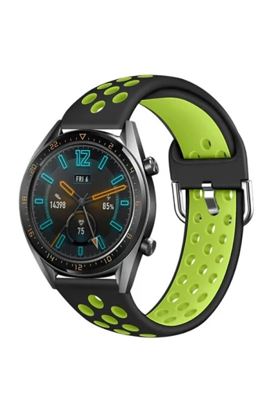 Huawei Gt2 46mm Silikon Delikli Spor Kordon - 9