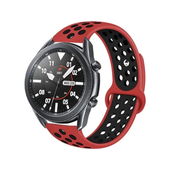 Huawei Gt2 46mm Silikon Delikli Spor Kordon - 10