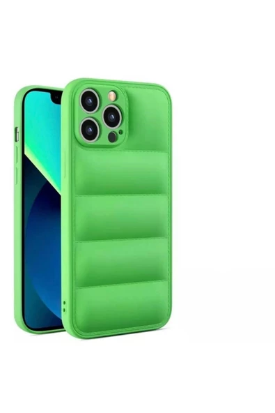 Iphone 12 Pro Uyumlu Şişme Kılıf Puffer Case Tam Koruma - 7