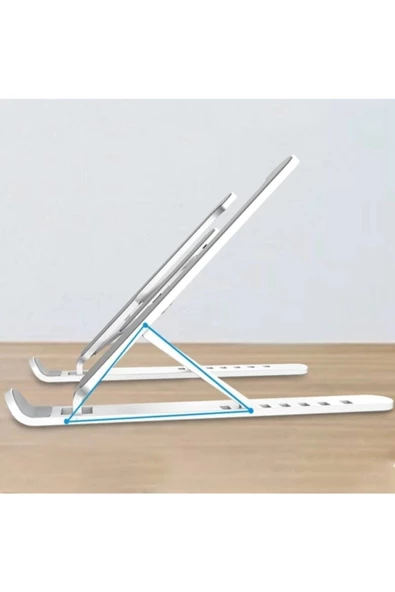 Yükseklik Ayarlı Dizüstü Laptop Tablet Standı Ipad Tutucu Stand - 8