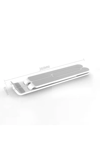 Yükseklik Ayarlı Dizüstü Laptop Tablet Standı Ipad Tutucu Stand - 9