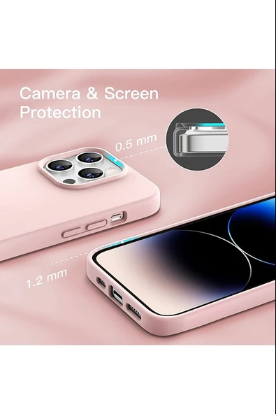 Iphone 14 Pro Max Uyumlu Kılıf Silinebilir Logosuz Lansman Kılıf - 4