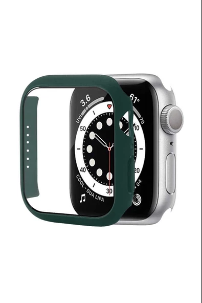 Apple Watch 7 8 45mm Uyumlu Kasa Ve Ekran Koruyucu 360 Tam Koruma Kılıf Gard - 7