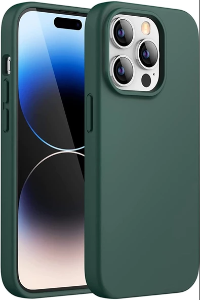 Iphone 14 Pro Max Uyumlu Kılıf Silinebilir Logosuz Lansman Kılıf - 6