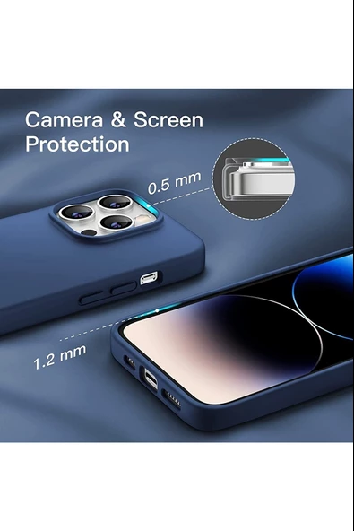 Iphone 14 Pro Max Uyumlu Kılıf Silinebilir Logosuz Lansman Kılıf - 9