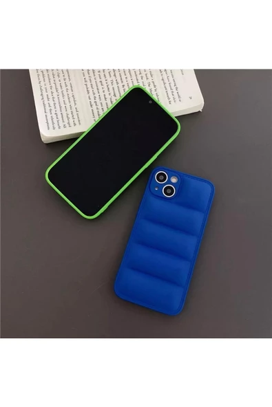 Iphone 12 Pro Max Uyumlu Şişme Kılıf Puffer Case Tam Koruma - 4