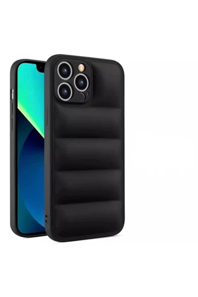 Iphone 12 Pro Max Uyumlu Şişme Kılıf Puffer Case Tam Koruma