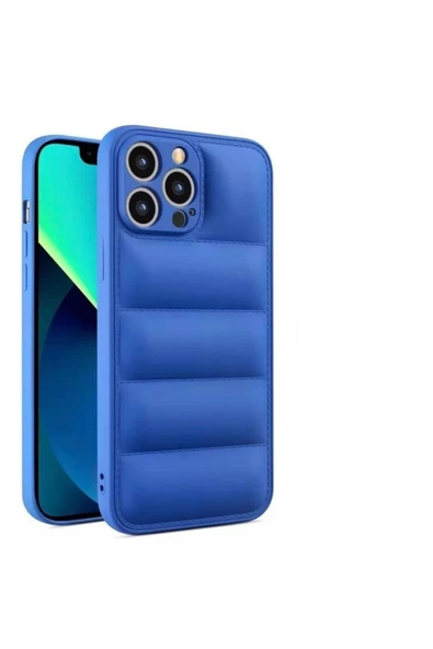 Iphone 12 Pro Max Uyumlu Şişme Kılıf Puffer Case Tam Koruma - 3