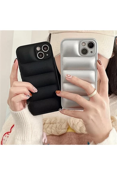 Iphone 12 Pro Max Uyumlu Şişme Kılıf Puffer Case Tam Koruma - 2