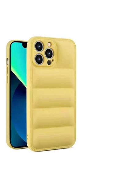 Iphone 12 Pro Max Uyumlu Şişme Kılıf Puffer Case Tam Koruma - 6