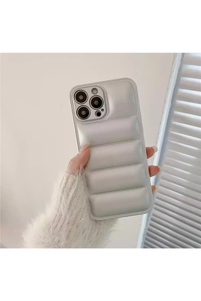 Iphone 12 Pro Max Uyumlu Şişme Kılıf Puffer Case Tam Koruma - 10
