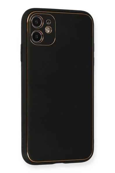 İphone 14 Pro Max Deri Görünümlü Coco Kapak - Resim 2