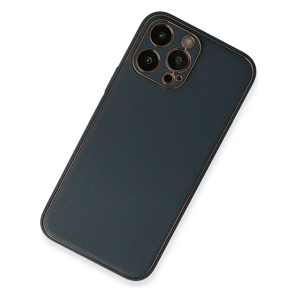 İphone 14 Pro Max Deri Görünümlü Coco Kapak ürün görseli