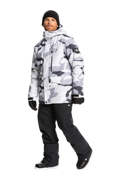 Quiksilver EQYTJ03338 - Mission Printed Erkek Snowboard Kar Montu - 6