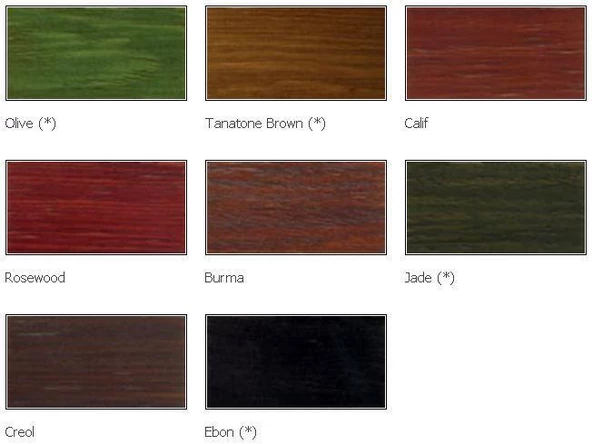 Hickson Decor Ultra Wood Stain - Renkli Ahşap Vernik  TanatoneBrown 2,5lt - 4