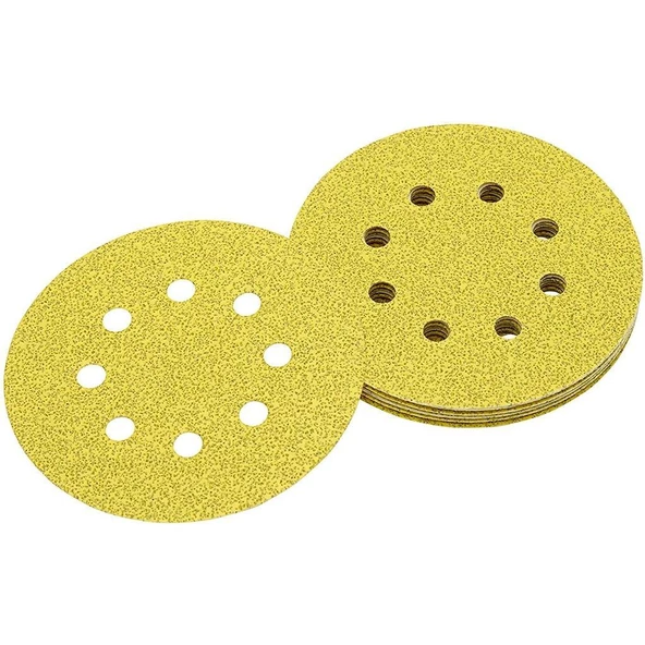 Sia 1960 Siarexx 8 Delikli Cırt Zımpara 150mm 5li Paket  100 ürün görseli