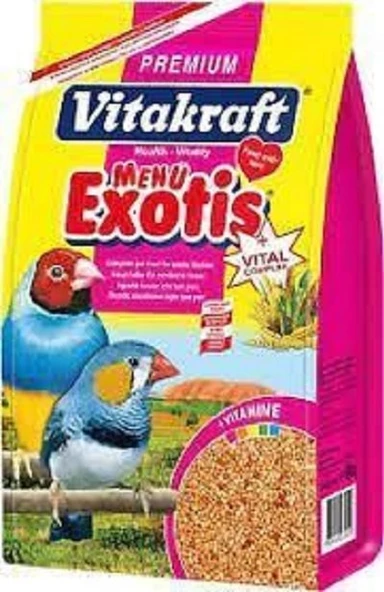 VITAKRAFT 500GR EGZOTIK MENU PREMIUM+JODVITAL