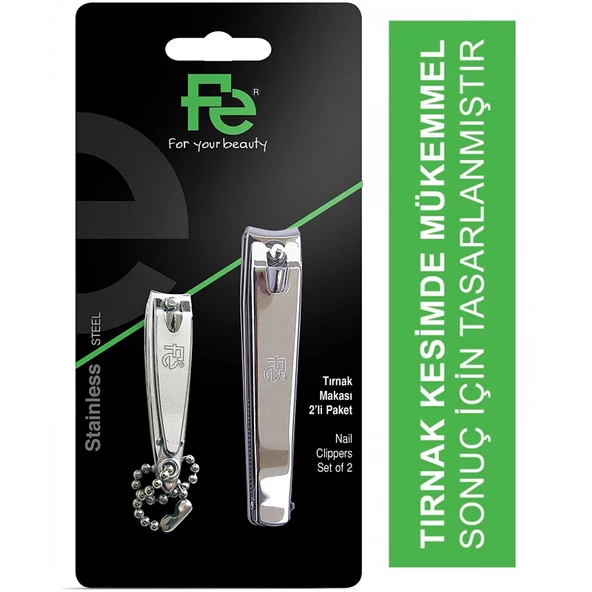 Fe Tırnak Makası Seti 2 li FEPI050 - 2