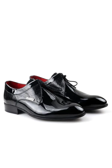 Pierre Cardin 120676 Erkek Klasik Deri Rugan Ayakkabı - 4