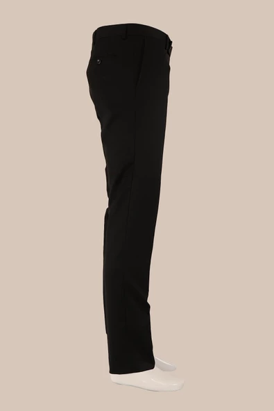 Slim Fit Yünlü Kumaş Pantolon - 3
