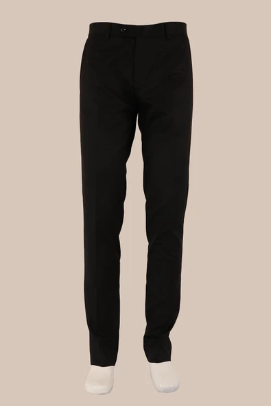 Slim Fit Yünlü Kumaş Pantolon - 2