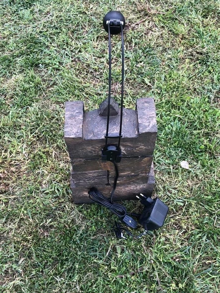 Ledli Dekoratif Şelale 33x20x13cm DW72129 - Masaüstü Şelale - Resim 3