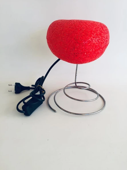 Dekoratif Kırmızı Kalp Gece Lambası 20x16 cm - 3