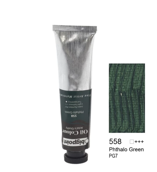 Bigpoint Yağlı Boya 45 Ml Phthalo Green 558