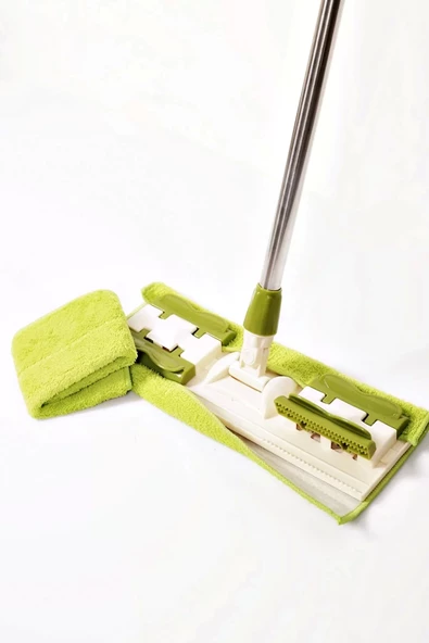 Tilbe Home Sihirli Teleskobik Mop Multi Fonksiyonel Ayarlanır Mikrofiber Mop Paspas Ev Bakım ve Temizlik Seti - 4