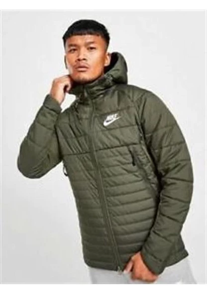 Nike Sportswear Synthetic-Fill Full Zip Hoodie Erkek Mont