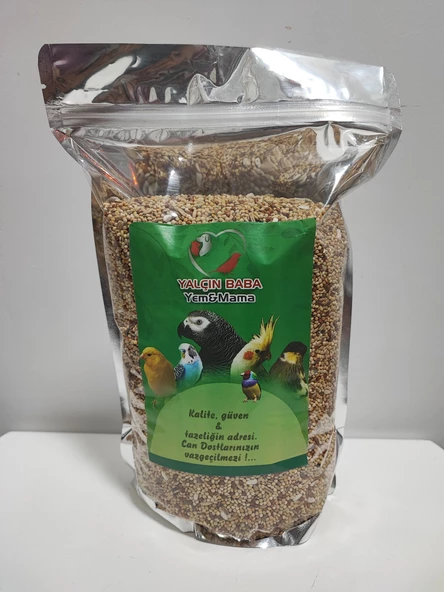 YALÇIN BABA YEM MAMA PRESTİGE MUHABBET KUŞU YEMİ 1,5 KG - Resim 2