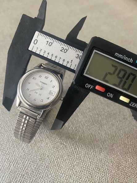 Tissot PR50 29mm Çelik Kordon Kadın Kol Saati J132/232K 2.El - 7