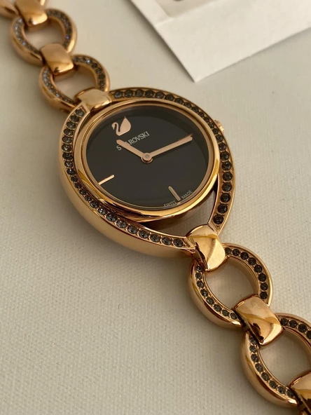 Swarovski Stella 29mm Çelik Kordon Kadın Kol Saati 5376806 (Kutusuz) - 5