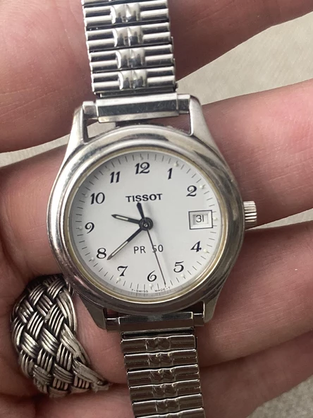 Tissot PR50 29mm Çelik Kordon Kadın Kol Saati J132/232K 2.El - 3